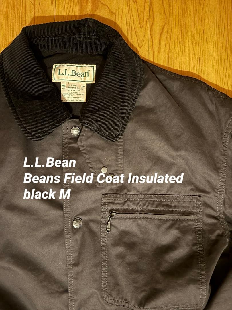 L.L.Bean Beans Field Coat Insulated 黒　M