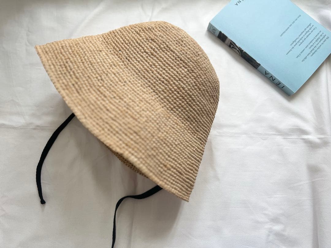 【FRAMeWORK】MAISON NH PARIS LEY -ラフィアハット