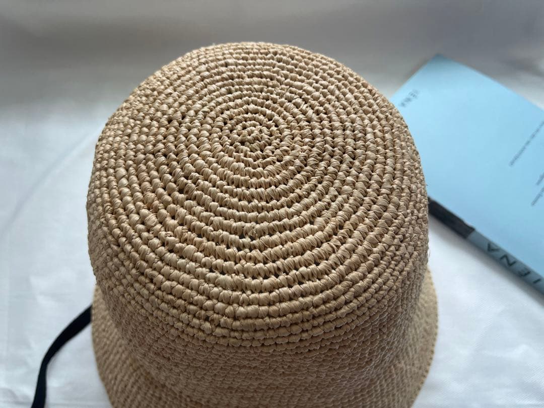 【FRAMeWORK】MAISON NH PARIS LEY -ラフィアハット