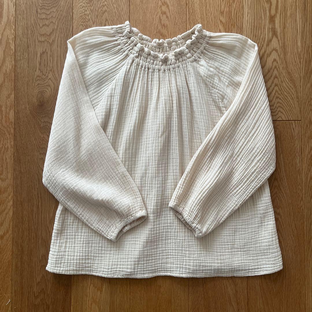 SOOR PLOOM imelda blouse milk ブラウス　10Y
