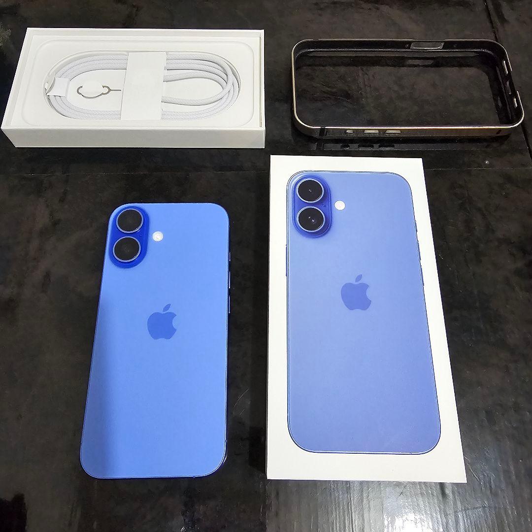 iPhone 16/SIMフリー/128GB/ウルトラマリン/残量85%