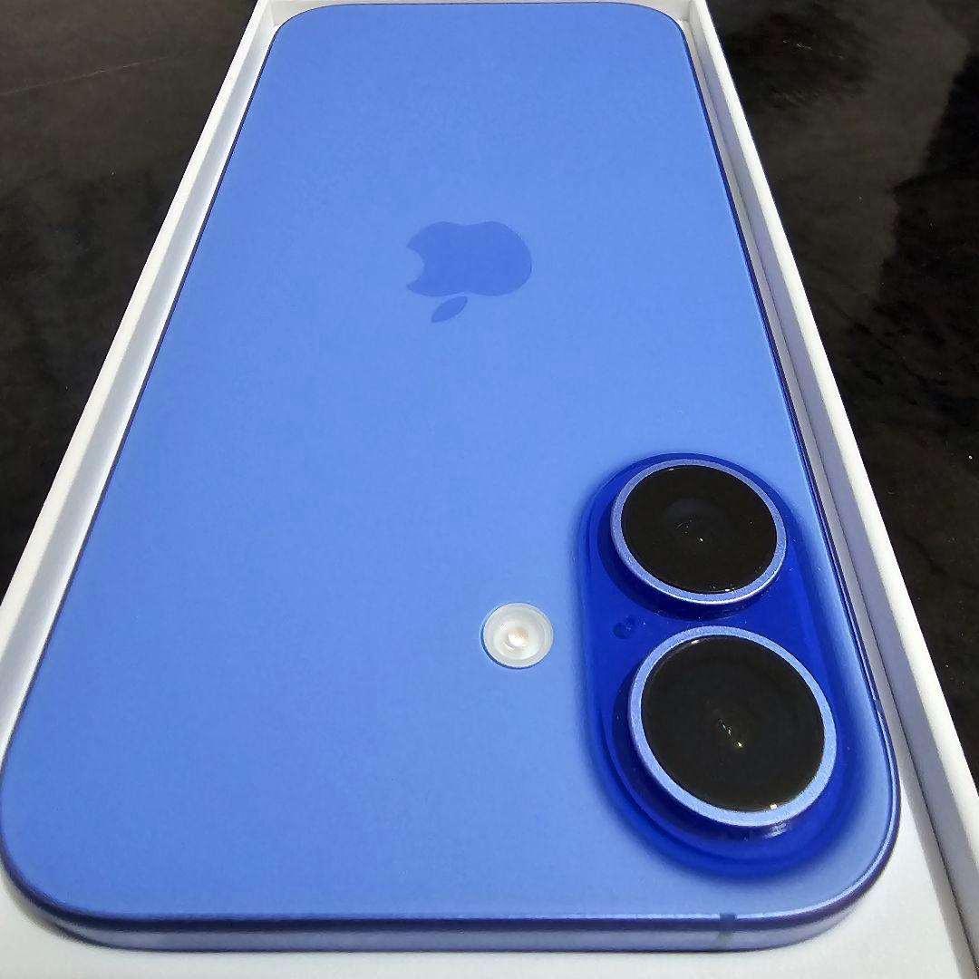 iPhone 16/SIMフリー/128GB/ウルトラマリン/残量85%