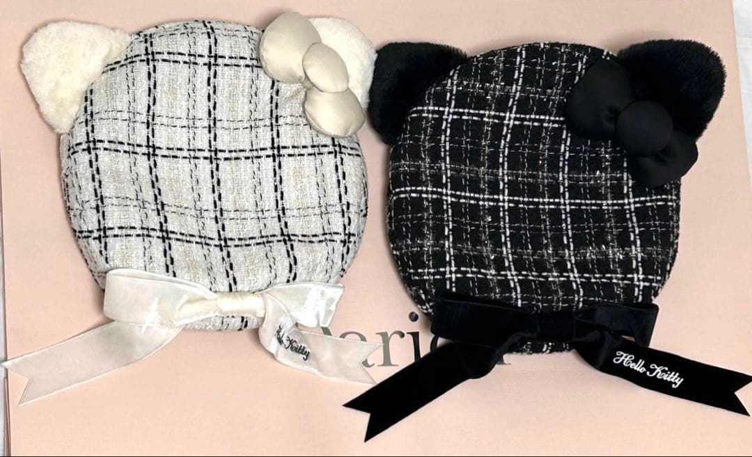 ユニバ キティ ベレー帽