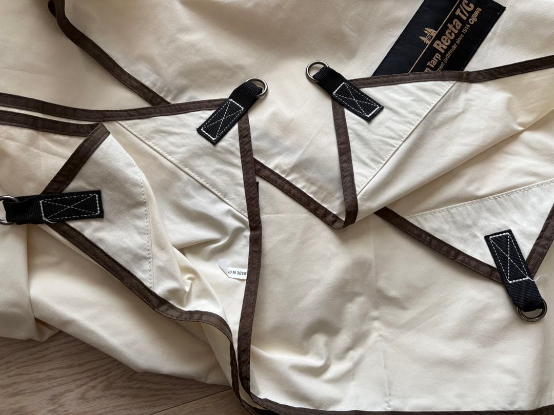 《美品》小川キャンパル　System Tarp Recta T/C タープ