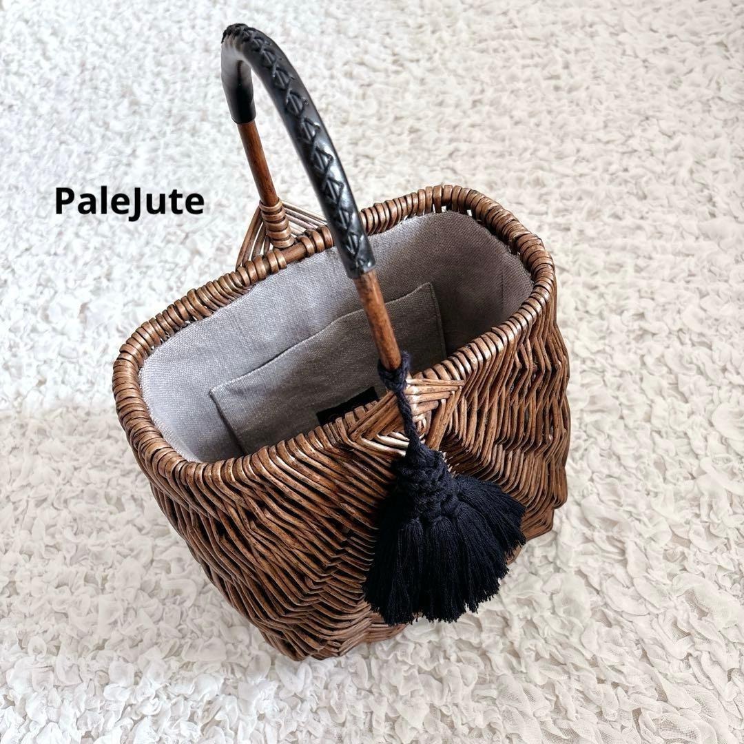 Pale Jute weekend basket Large カゴバッグ