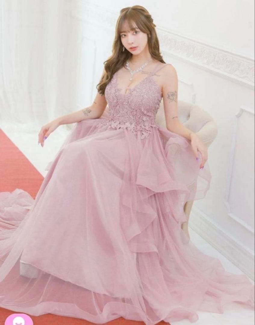 Tika Aライン ロングドレス