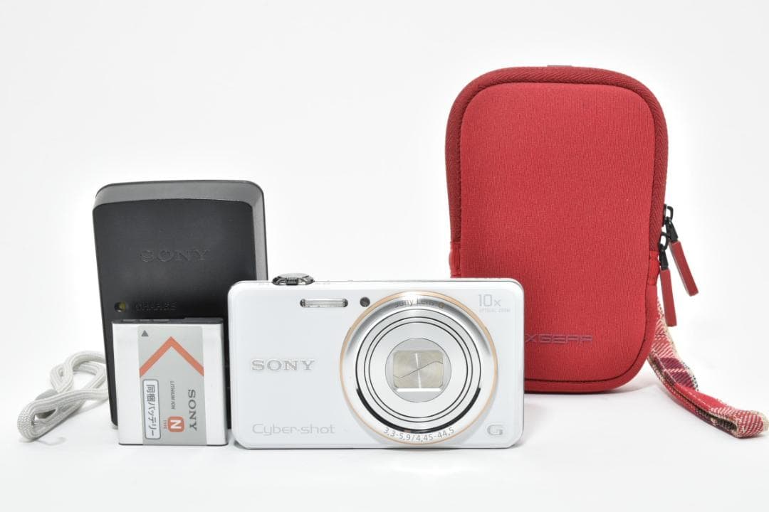 【美品】SONY Cyber-shot DSC-WX100 ホワイト　動作確認済