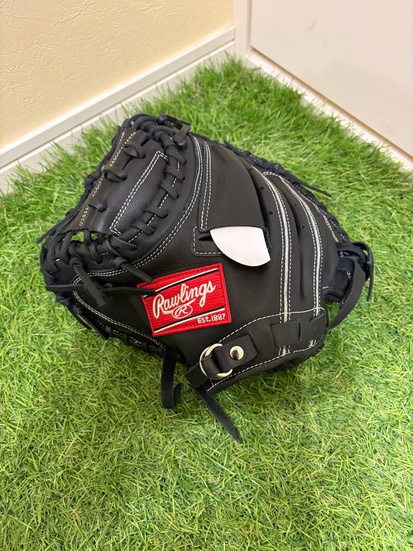 ローリングス 軟式 少年 左 キャッチャー ミット GJ3R92AFS ブラック