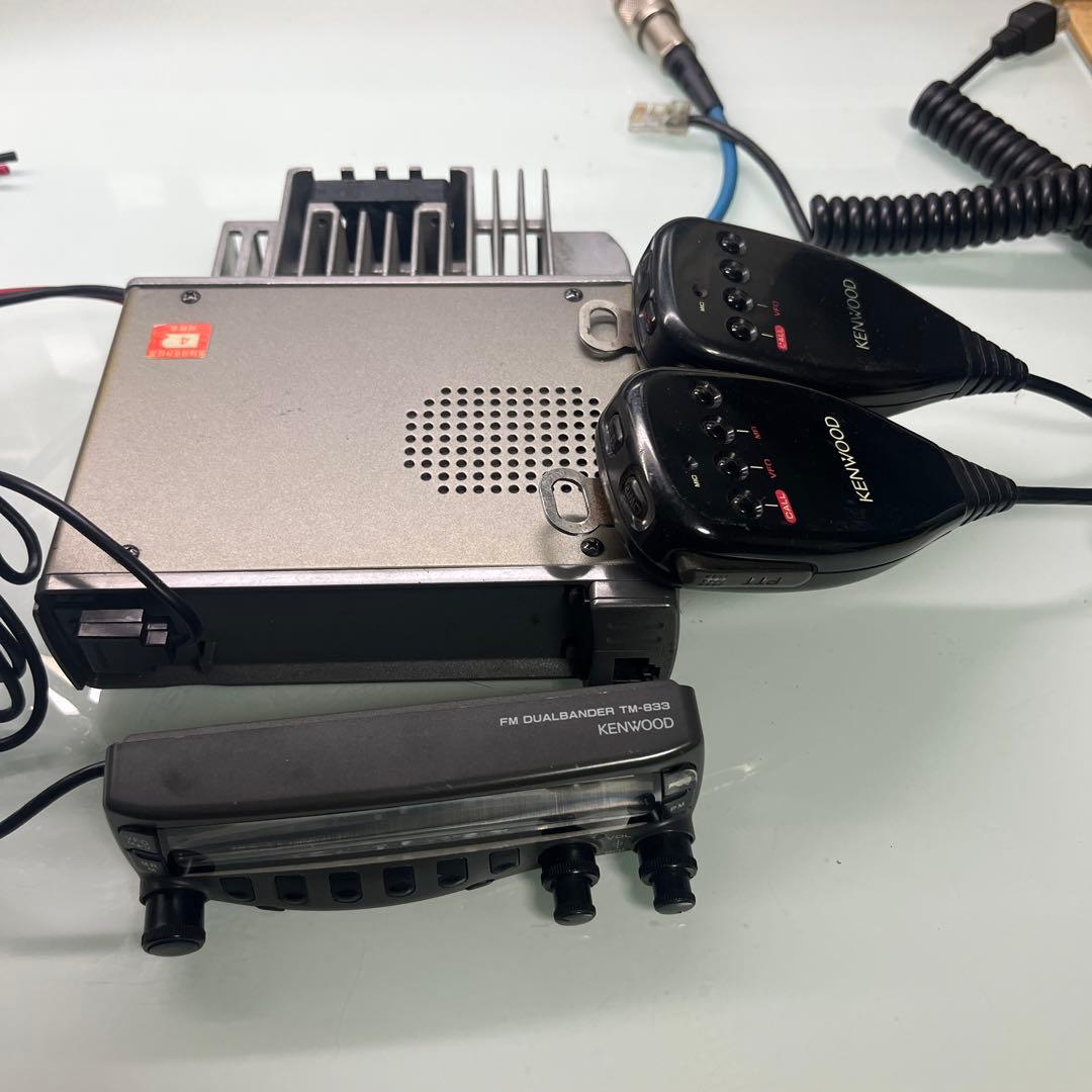 KENWOOD FMデュアルバンダー TM-833