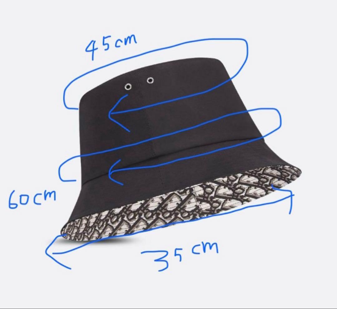 バケットハット　リバーシブル