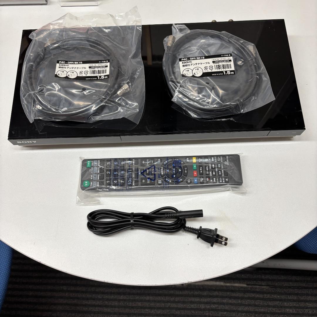 【完動・付属品フルセット】W録 ソニー ブルーレイレコーダー BDZ-ZW500