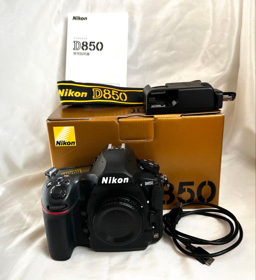 美品 Nikon D850 シャッター34402回