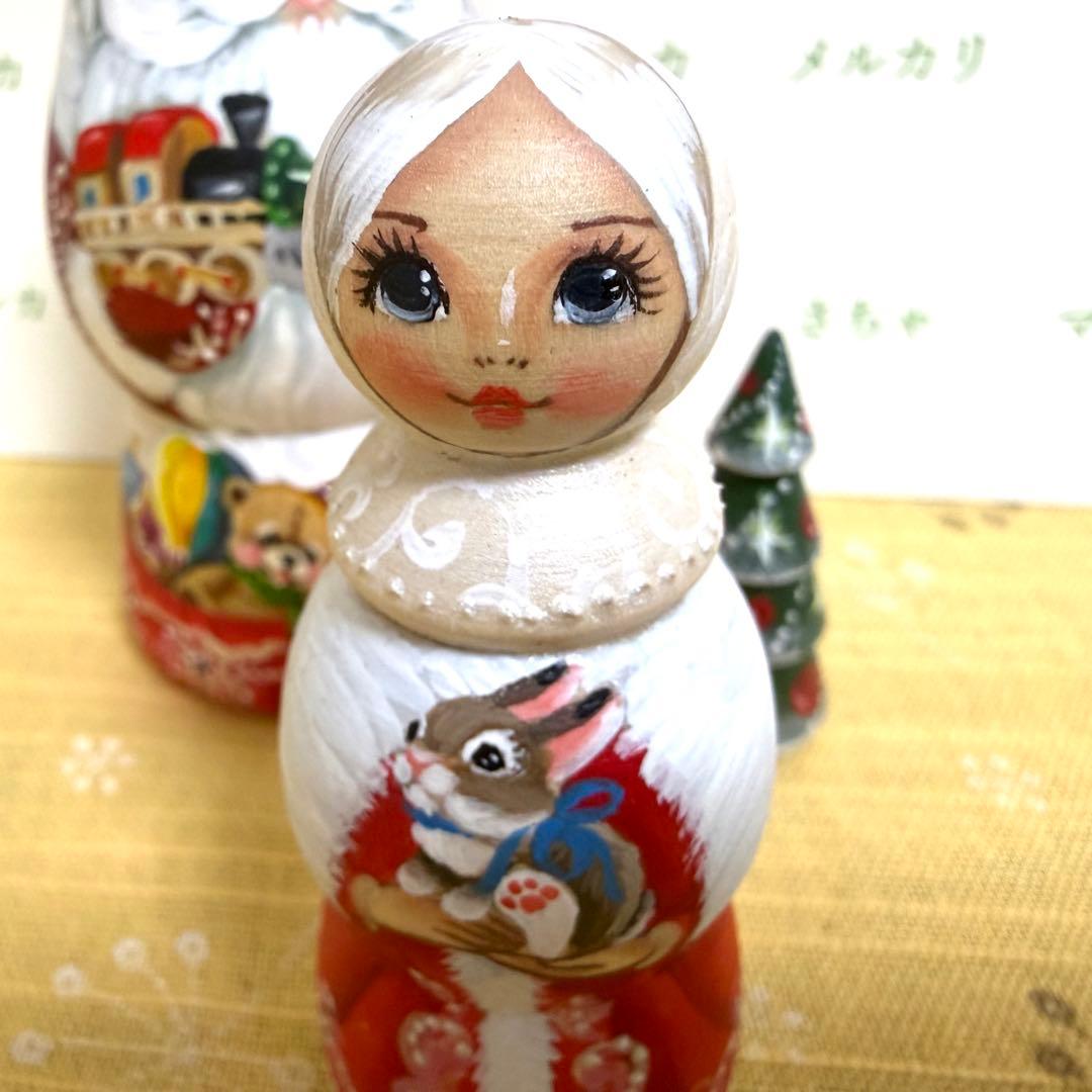 サンタクロース　マトリョーシカ　クリスマスツリー　ニコラエヴァ