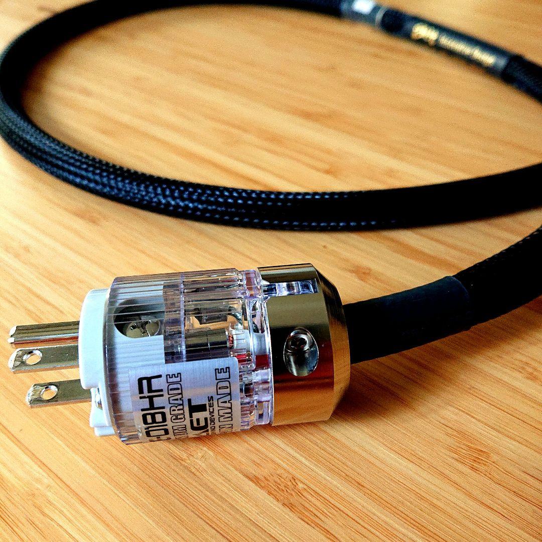 高性能オーディオ用電源ケーブル AET TSD - HR AC/1.2m 美品