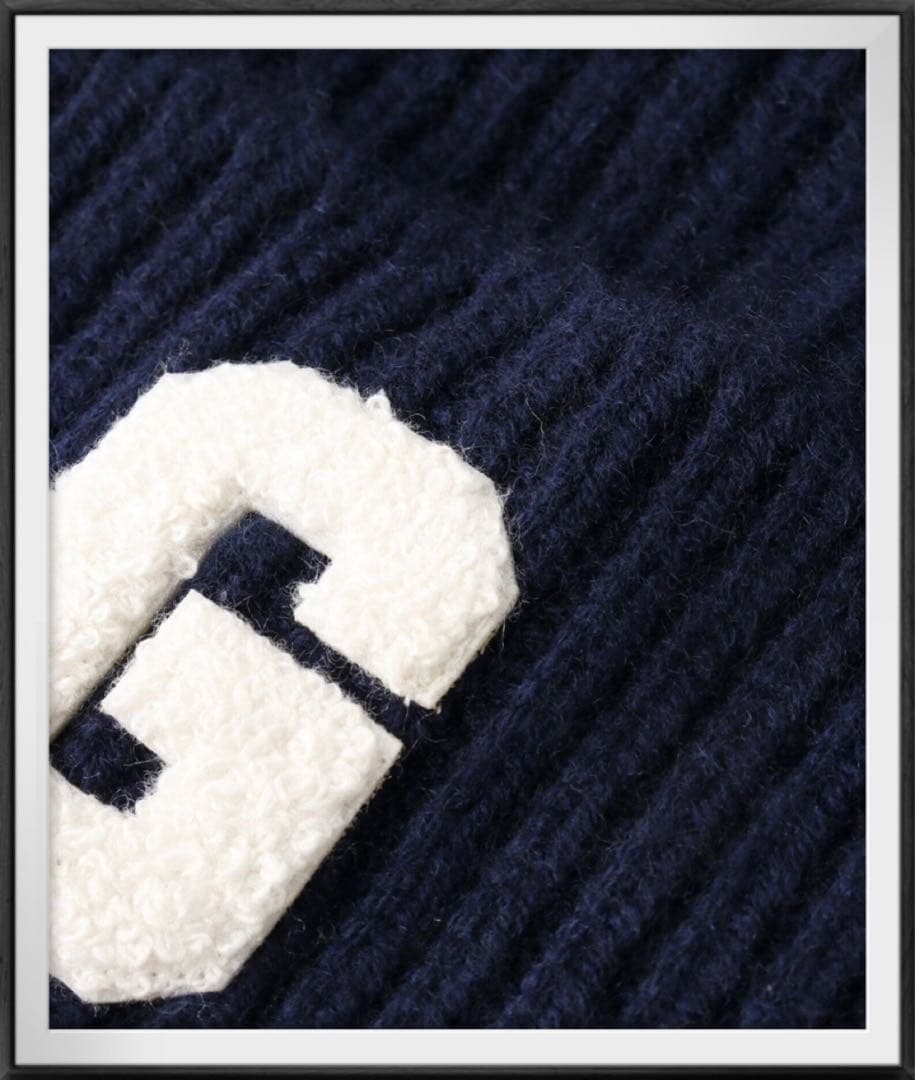 完売！新品☆L'Appartement グッド グリーフ BEANIE☆紺