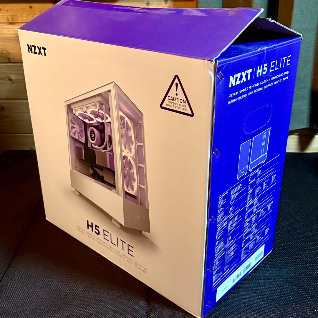 NZXT H5 ELITE ホワイト PCケース