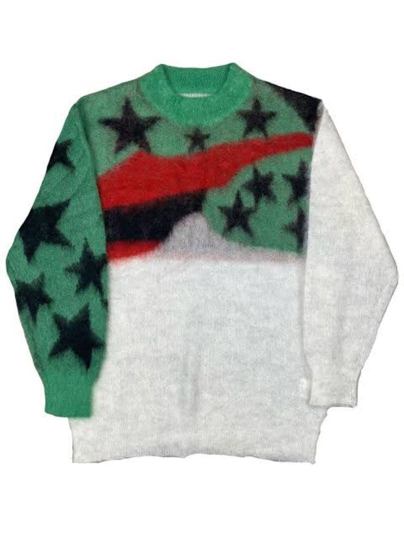 トップス SAINT Mxxxxxx DENIM TEARS Mohair Knit