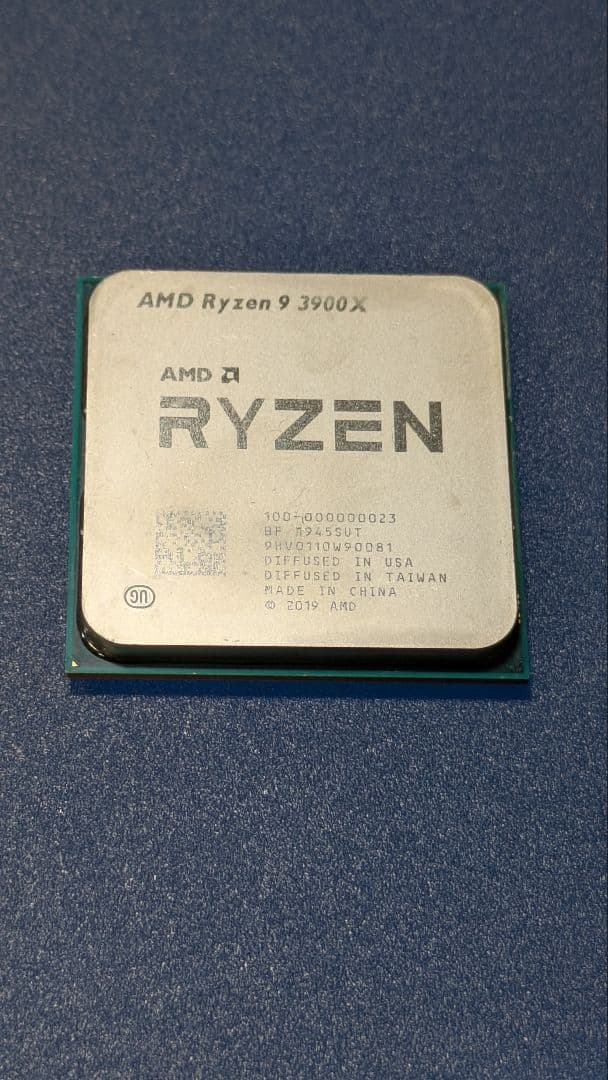 パ*亭様 AMD Ryzen 9 3900X CPU　故障品
