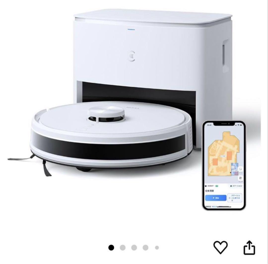 ECOVACS(エコバックス) DEEBOT Y1 PLUS ロボット掃除機