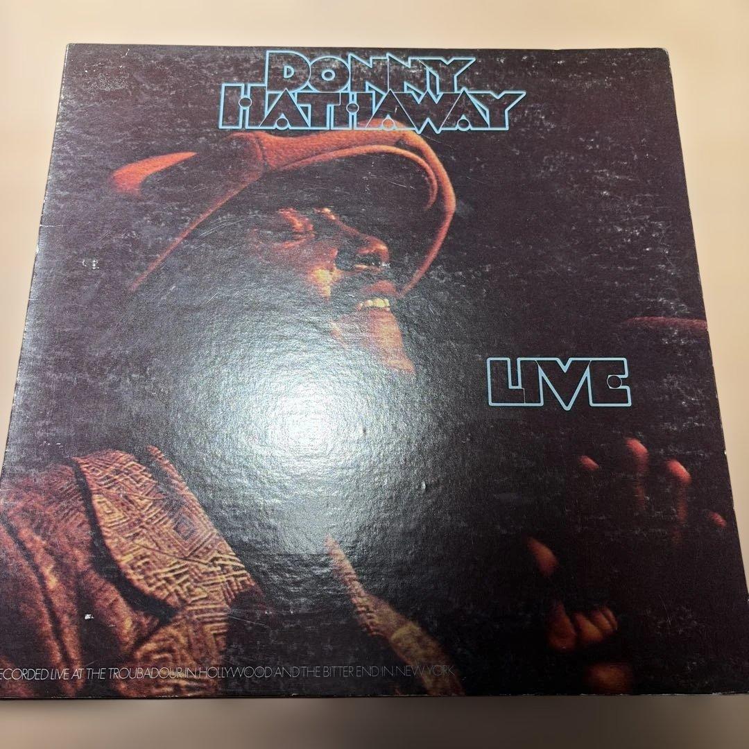[レコード] Donny Hathaway Live LP ダニーハサウェイ