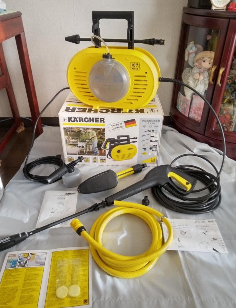 新品　ケルヒャー　家庭用高圧洗浄機　JTK25 一式