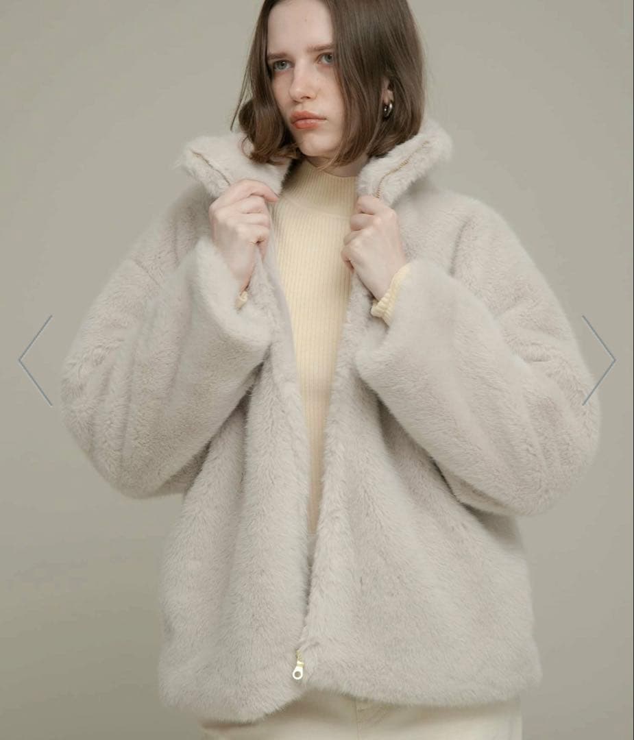 2/28までアーバンリサーチ　サニーレーベル ミンクライクファーブルゾン