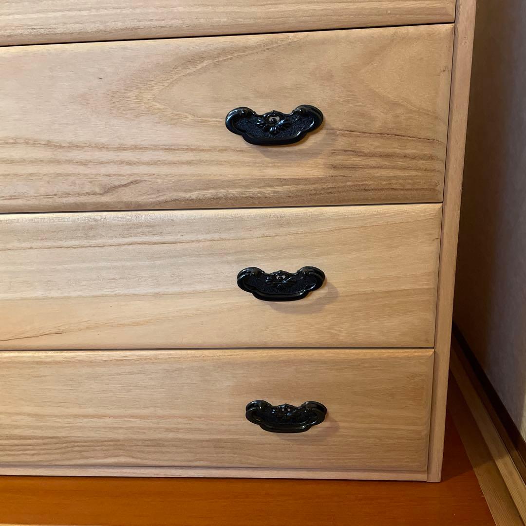 桐箪笥★桐タンス★7段★着物収納★和服収納★帯収納　たんす　幅99.5 cm