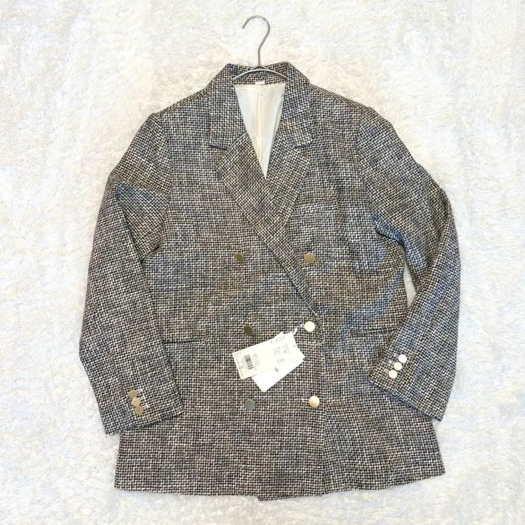 【タグ付き】ミラオーウェン　テーラードジャケット　ツイード　ジャケット