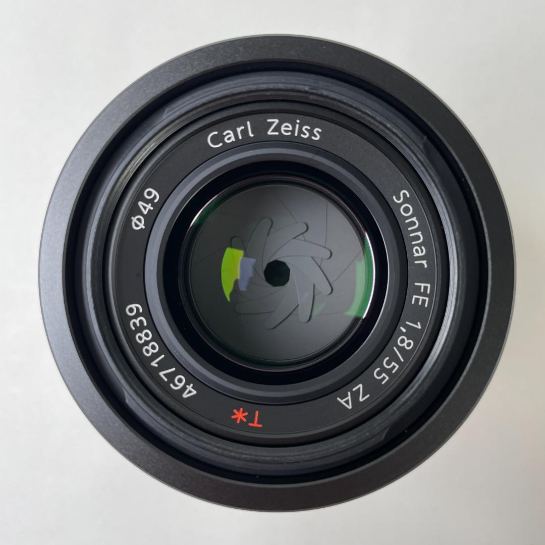 【ZEISS】 Sonnar T＊ FE 55mm F1.8 ZA　αEマウント