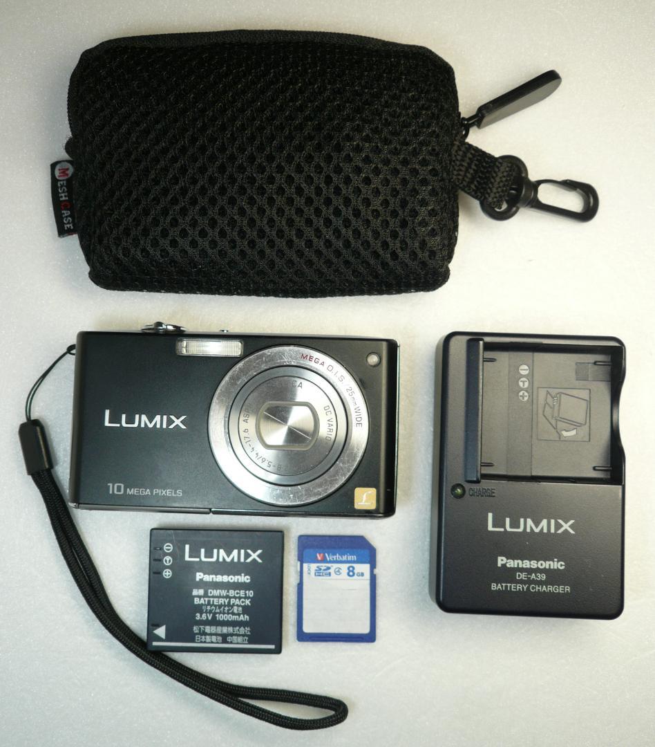 LUMIX★DMC-FX35⚠️必読有⭕️安心の実働品★光学４倍★1010万画素