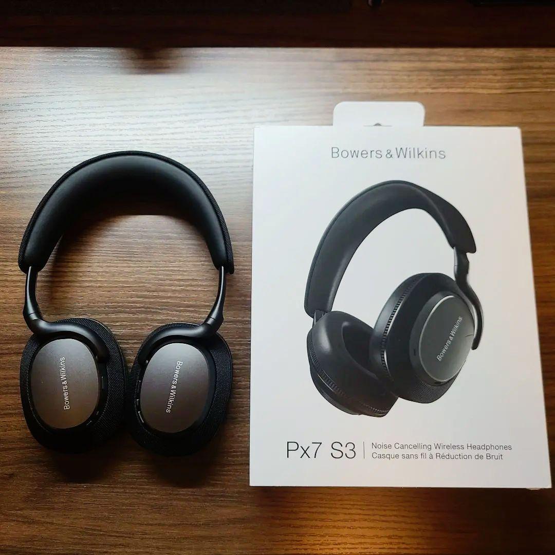 【ほぼ新品】Bowers & Wilkins Px7 S3 ブラック