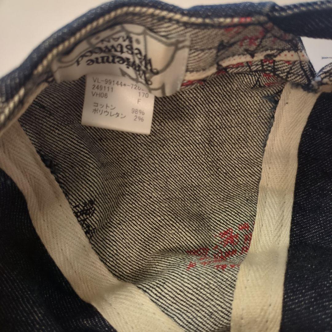 レア！ ヴィヴィアン・ウエストウッド デニム パッチワーク キャスケット