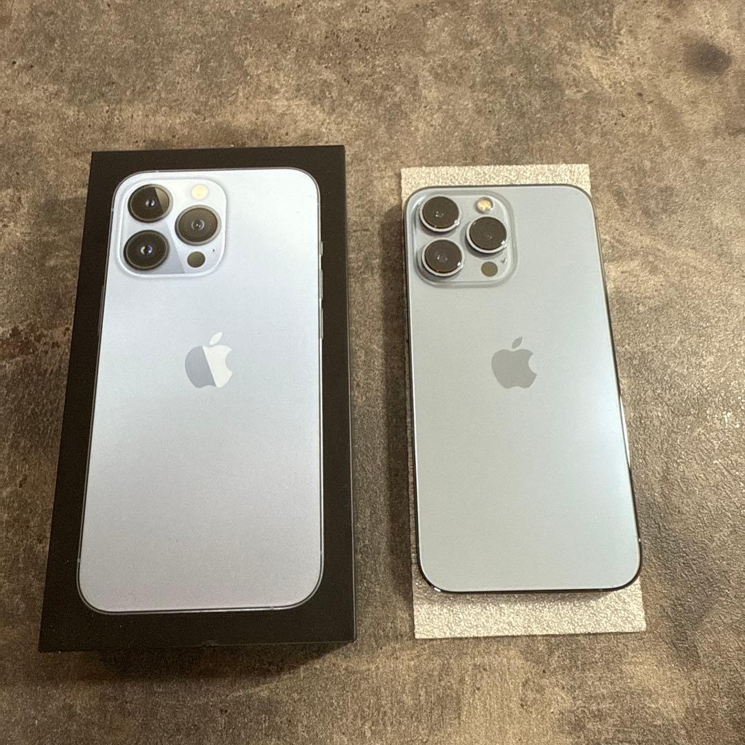 Apple iPhone 13 Pro 128GBシエラブルー本体（箱付き）
