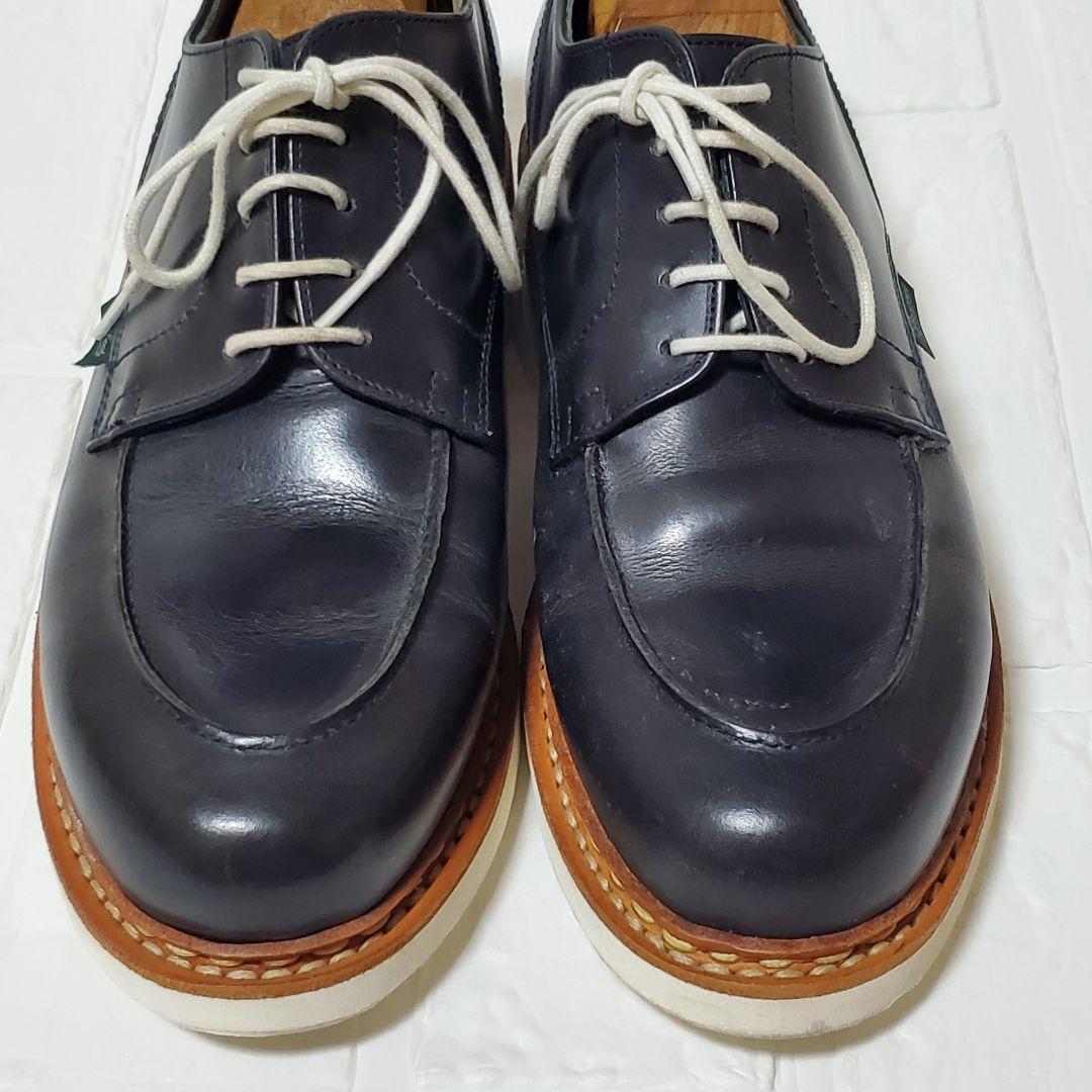 極美品 パラブーツ シャンボード ネイビー サイズ違い(25.5 24.5)