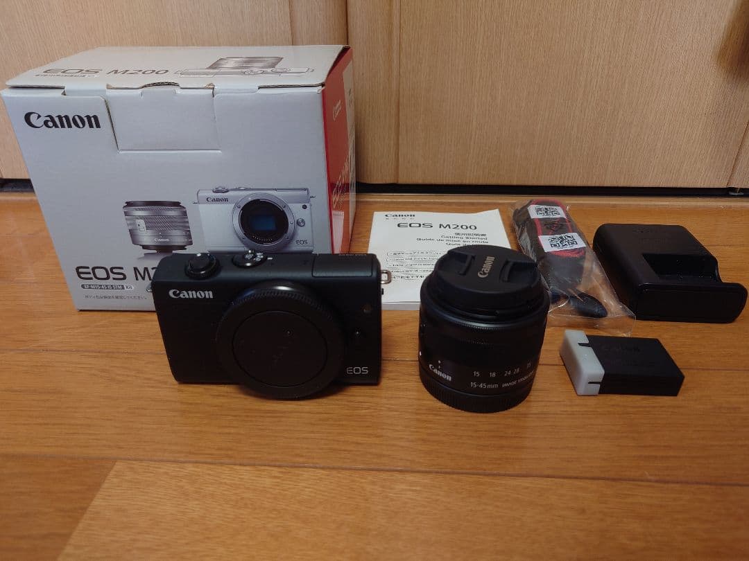 CANON EOS M200 EF-M15-45 IS STM レンズキット