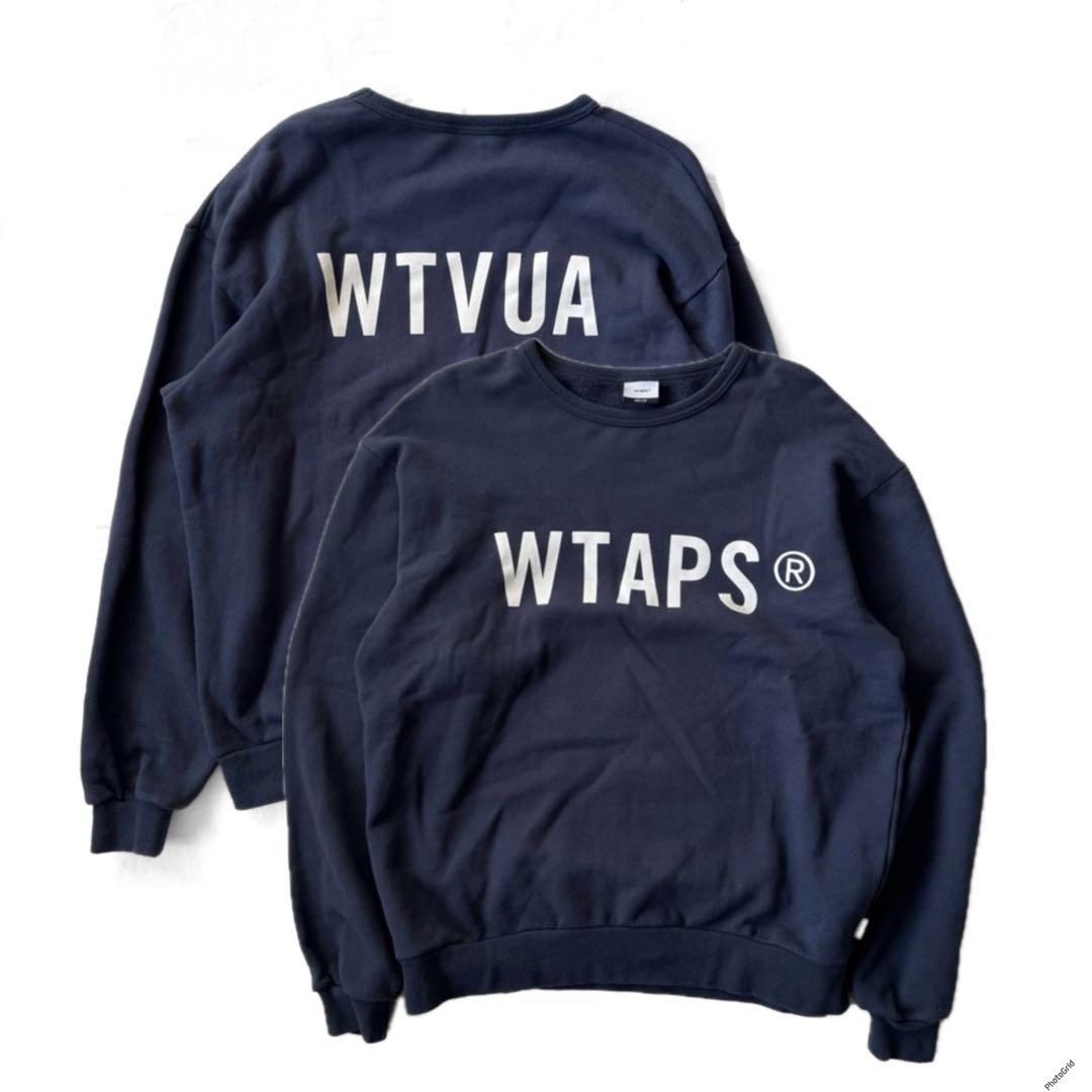 21AW WTAPS ロゴ スウェット シャツ WTVUA ジャケット 裏起毛