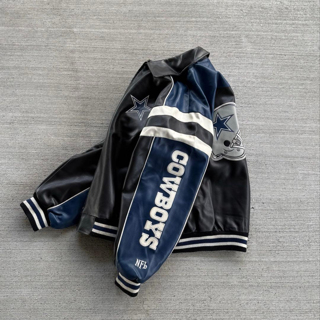 ジャケット・アウター 90s NFL Cowboys leather jacket vintage