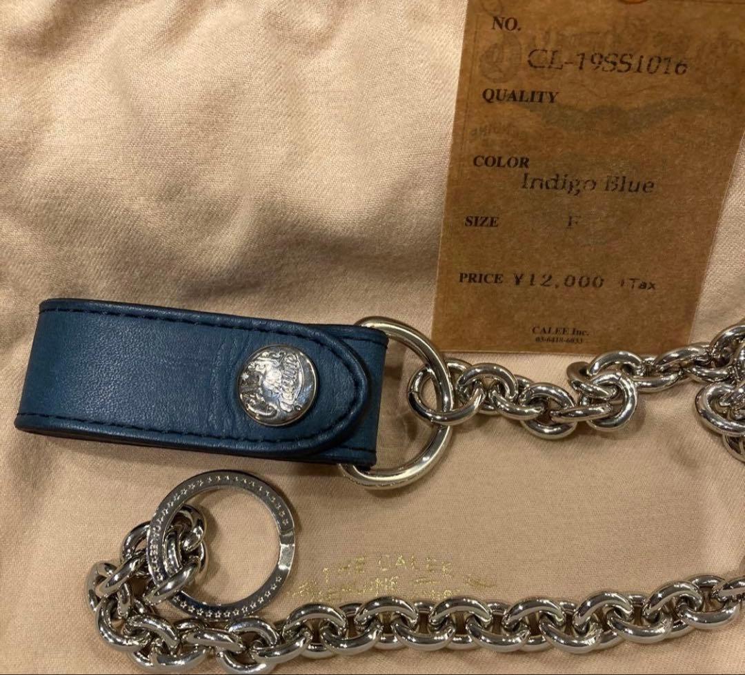 CALEE Inc. インディゴブルー ウォレットチェーン