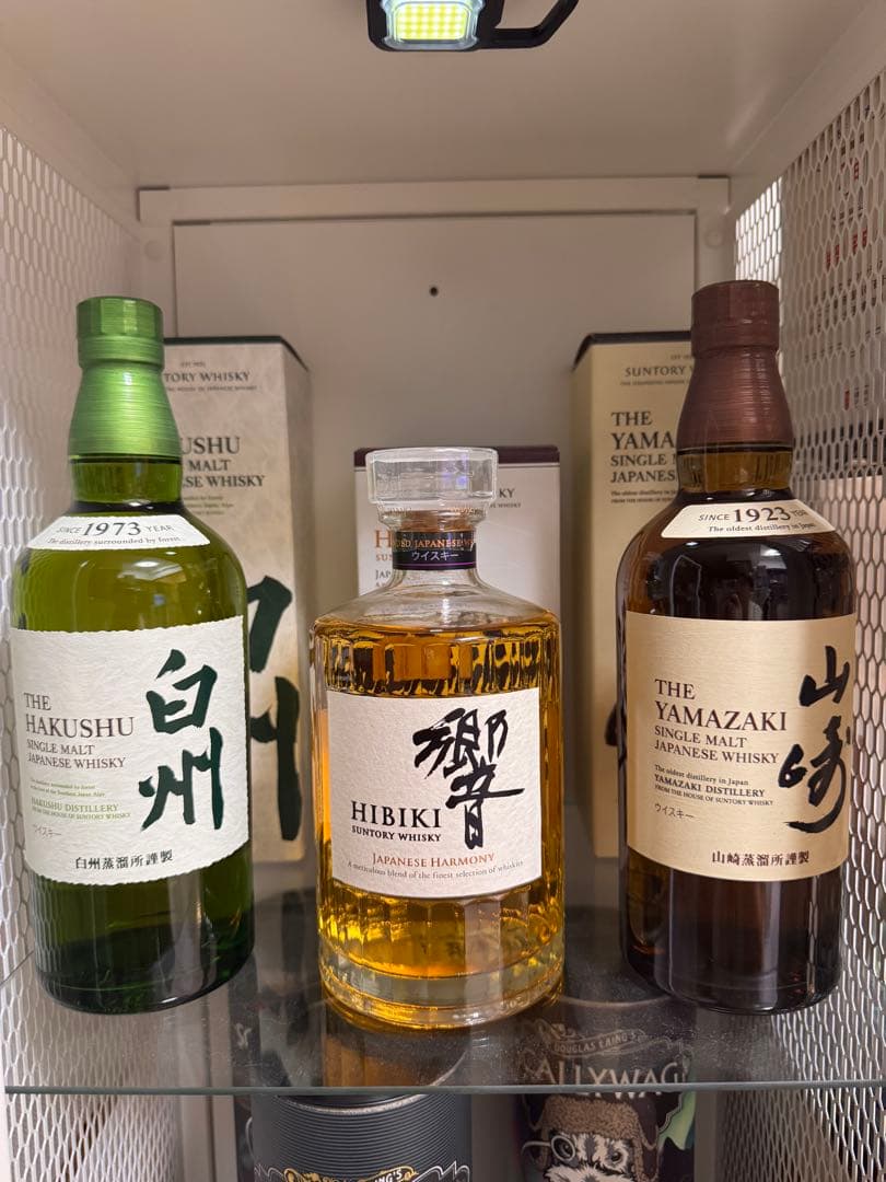 SUNTORY 響　白州　山崎　ウイスキー3本セット