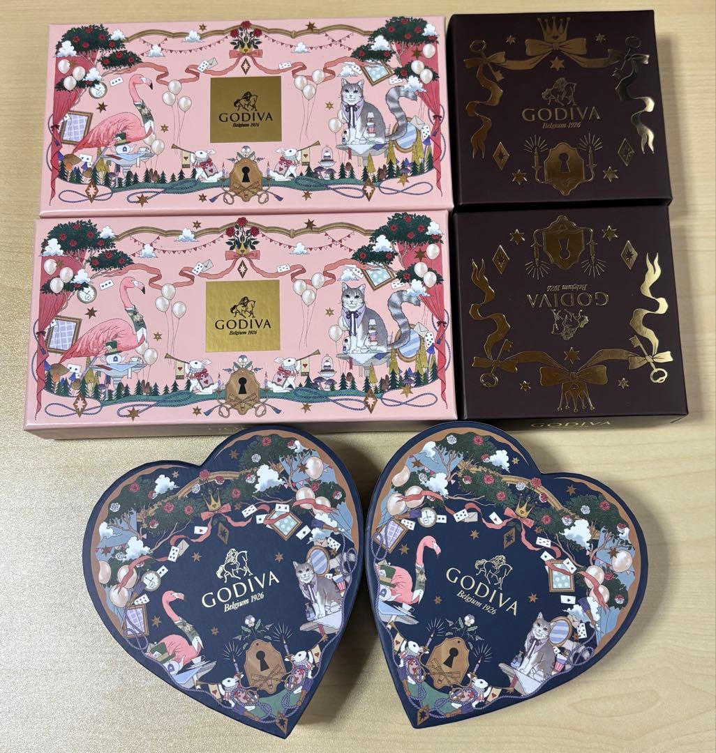 新品未開封　GODIVA ゴディバ　6箱セット⭐︎