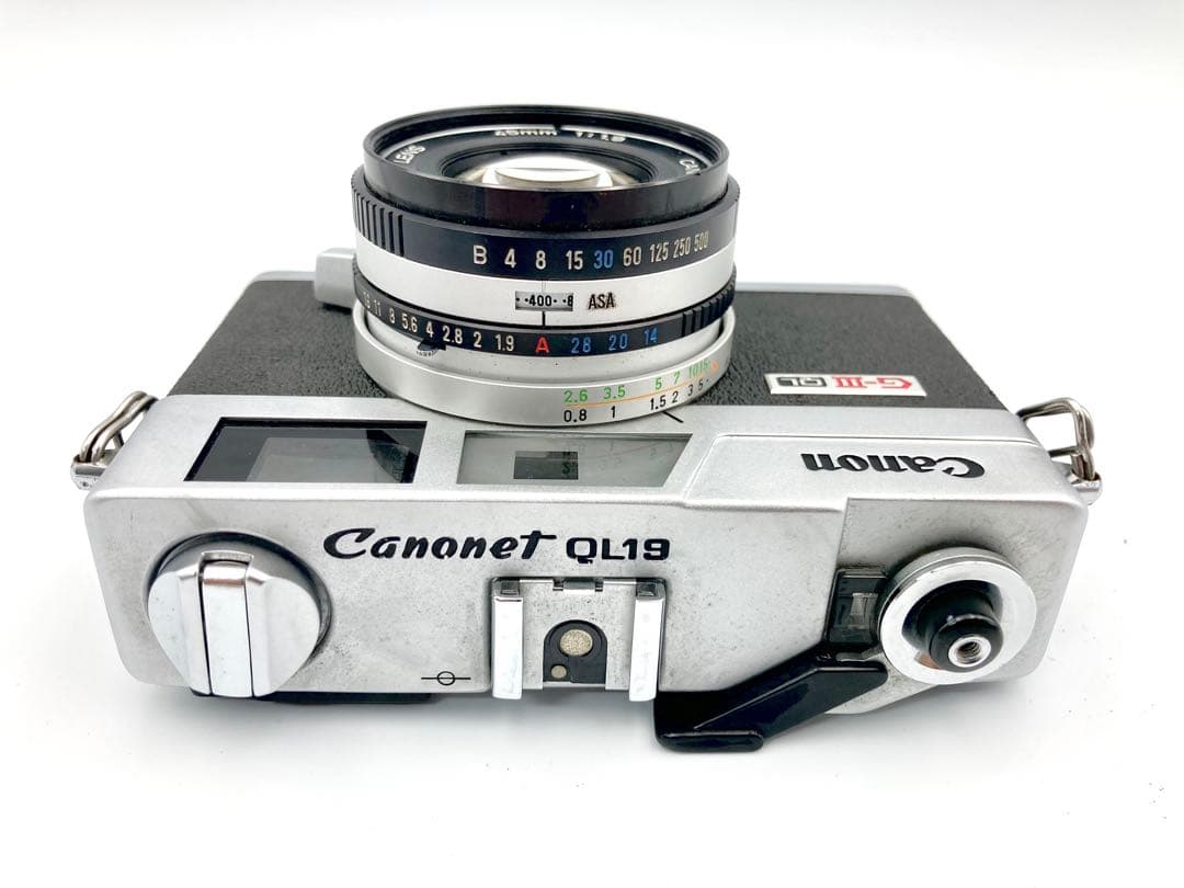 【完動品】Canonet QL19　フィルムカメラ　動作確認済み　C50