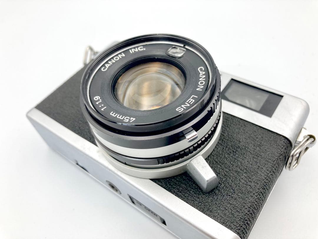 【完動品】Canonet QL19　フィルムカメラ　動作確認済み　C50