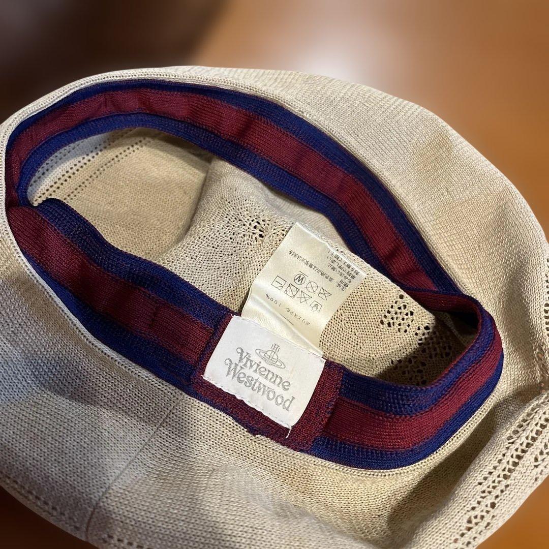 Vivienne Westwood サマーニット ベレー帽 オーブ SM