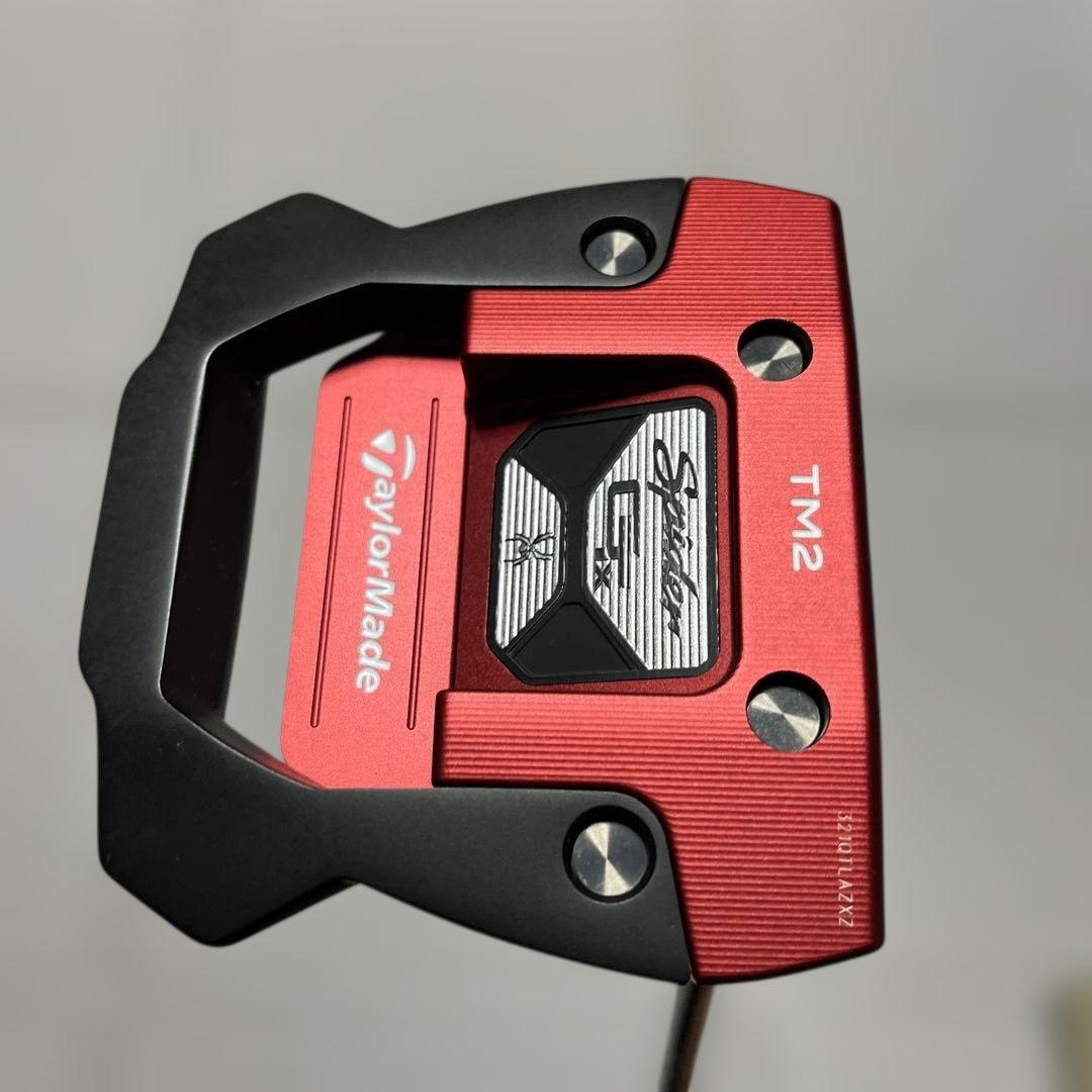 TaylorMade TM2 パター レッド/ブラック　34インチ