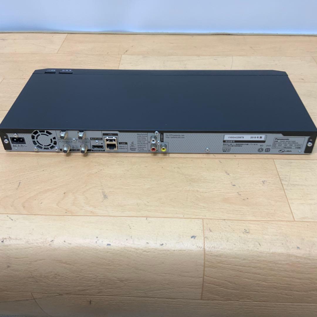 パナソニックブルーレイディスクレコーダー DMR-BRW1000 2015年製