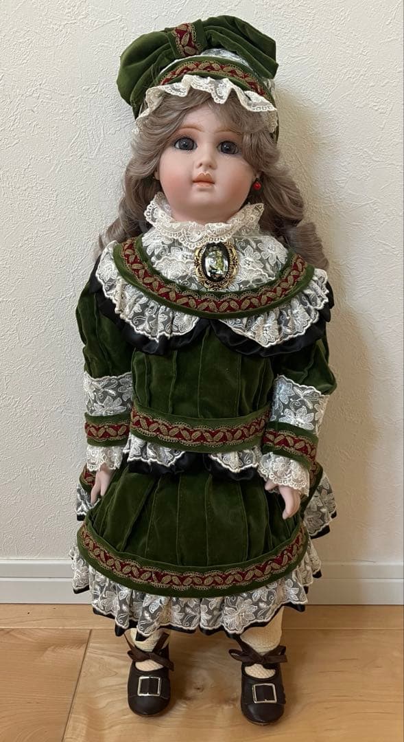 ビスクドール　ジュモー　アンティークドール　リプロダクション　58cm