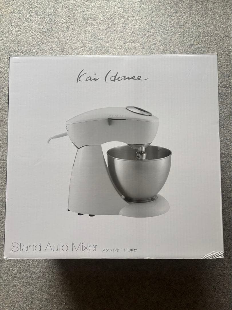 貝印　スタンドミキサー　DL-7523 ホワイト【未使用に近い】