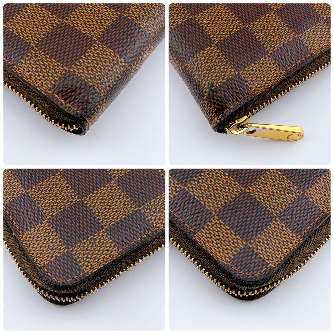 【美品】ルイヴィトン ダミエ ジッピーパース エベヌ 小銭入れ