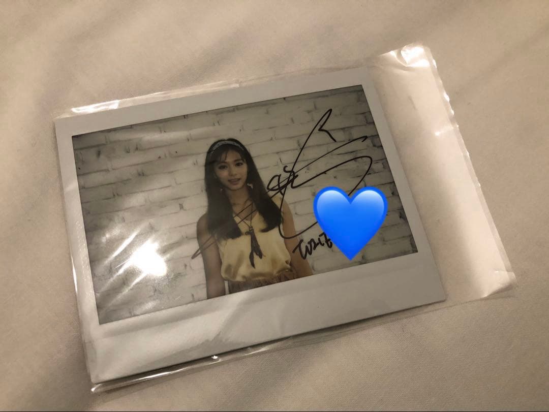TWICE ツウィ 直筆サイン