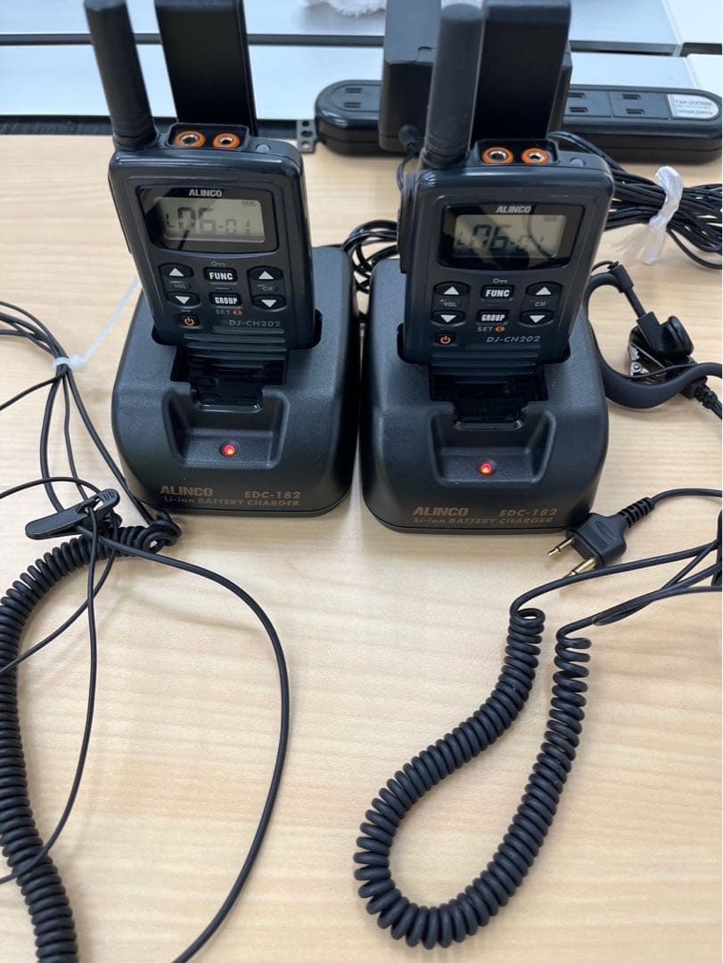 ALINCO　アルインコ　無線機　トランシーバー2台セット